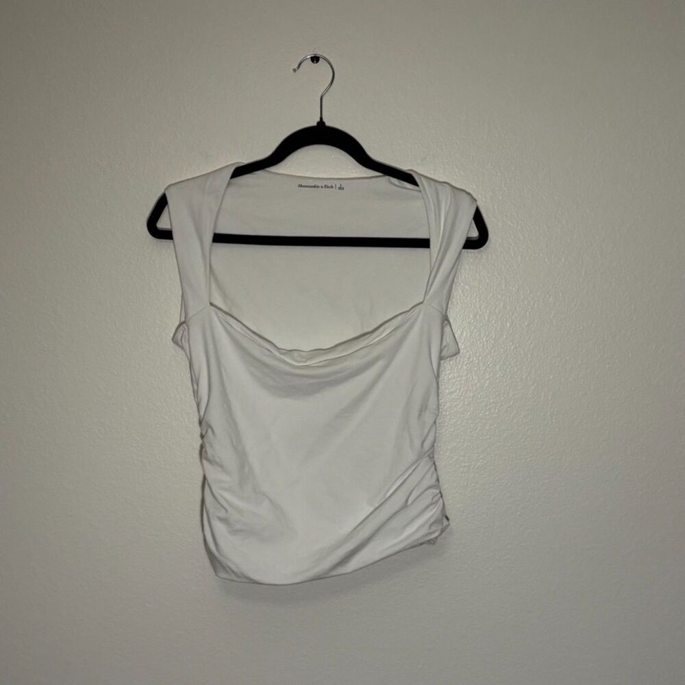 Abercrombie & Fitch Ava Tank White Large